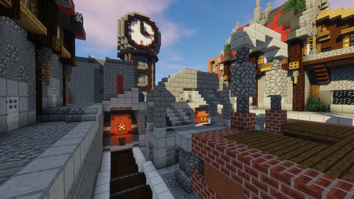 Buildlion's tweet image. CTF2.0 map "Station" by @Resheef &amp;amp; @cratainmc - aesthetics by NixaniaXi and @diamond_ax