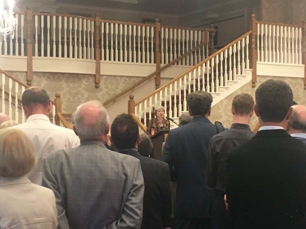 We had a VIP visitor today as we welcomed Prime Minister, Theresa May, to the Hall as she launched the South Tees Development Corporation.