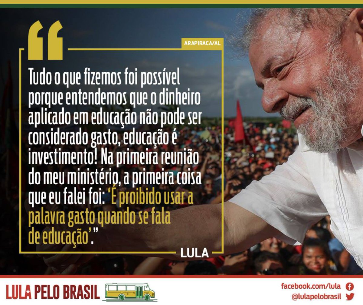 Pimenta13Br's tweet photo. Prioridade número 1 dos governos do PT,a educação brasileira deu começou a construir um caminho de oportunidades e de futuro para todos https://t.co/2msvd66XCA