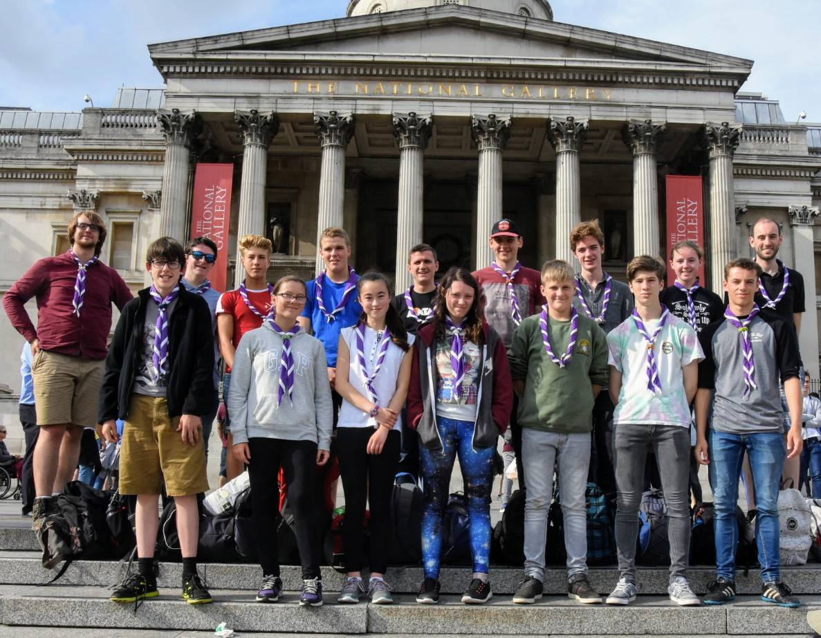 DringyScouts's tweet photo. @YorvikESU smashed the monopoly run in #London today! #summercamp https://t.co/Non8AegDkk