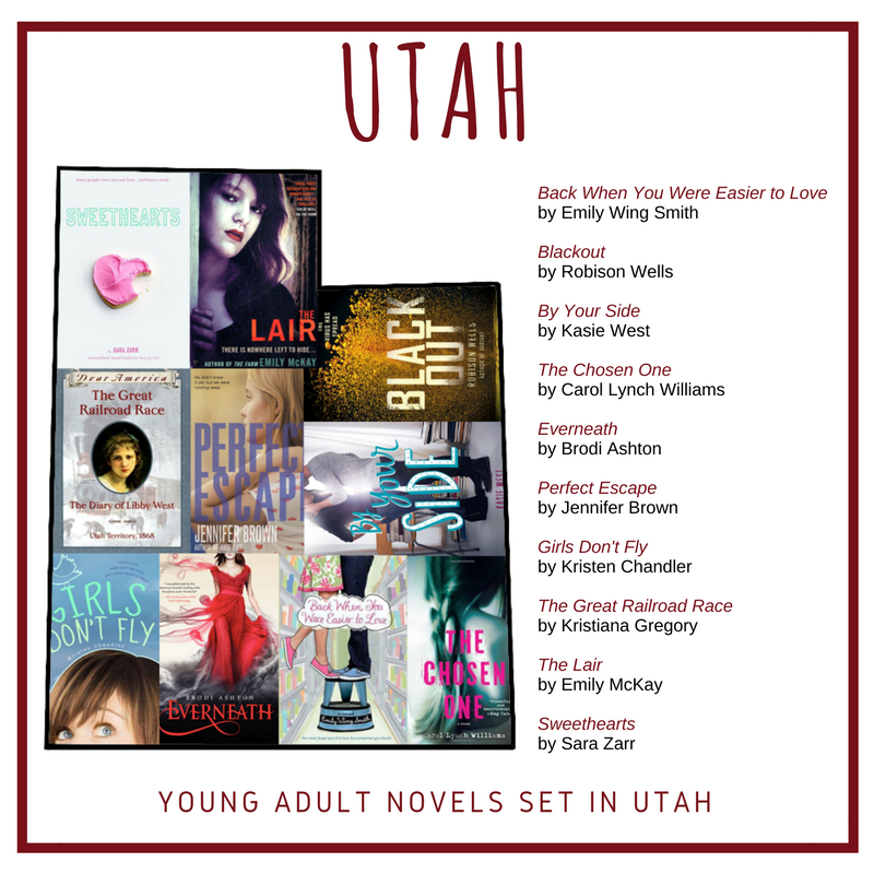 AbigailsWriting's tweet photo. Time to do a book haul for Utah! Are any of these Utah set YA books going on your TBR list? Can you add more? #YAbyState https://t.co/Y9YHou0D84