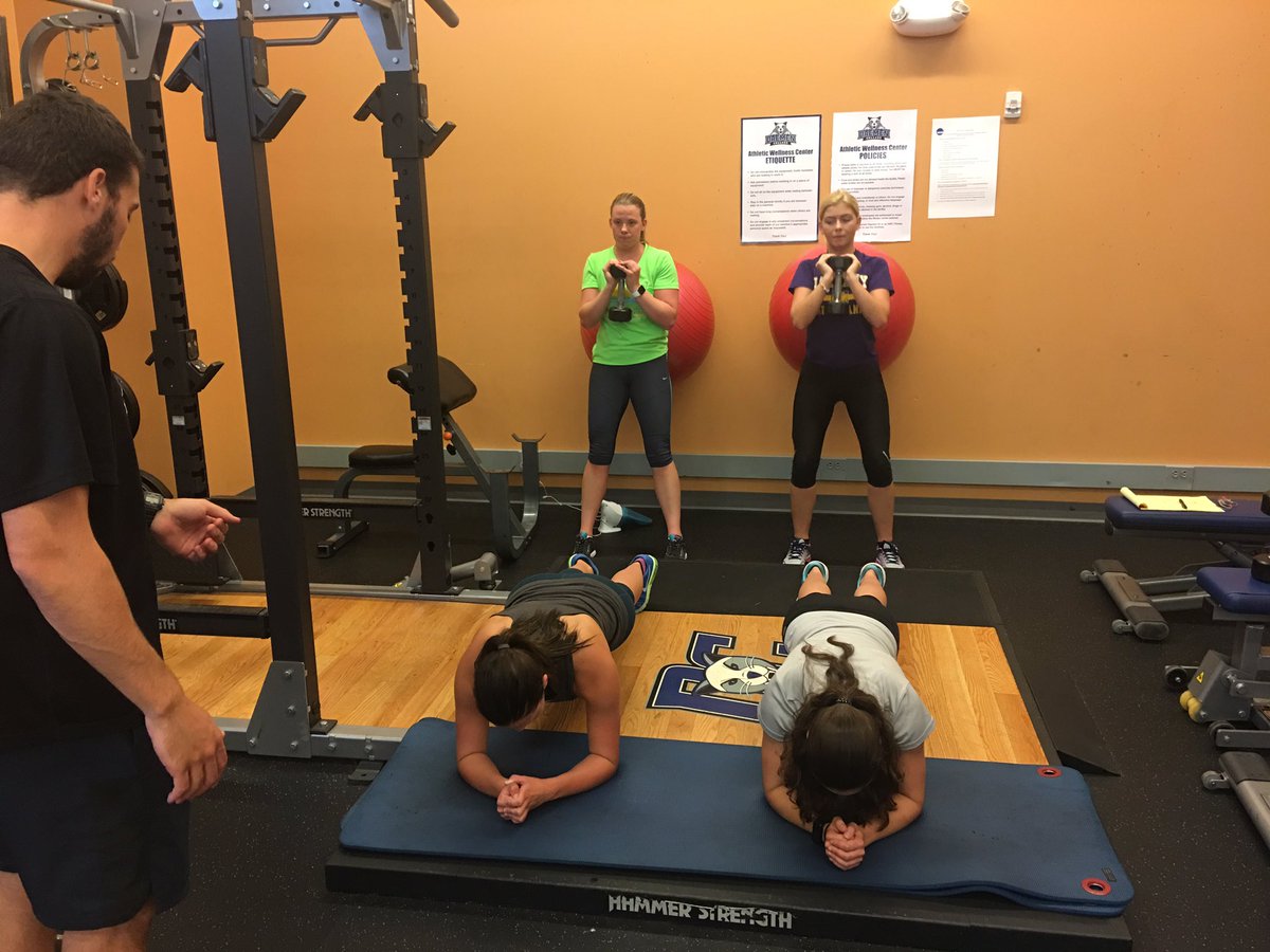 Today: Session 1 was in the pool, session 2 was on the pavement, and session 3 was in the gym. #triathlon #ncaatri