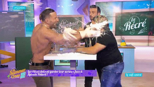 C'était aujourd'hui dans la #SummerClass : bataille de chantilly entre <a href="/yeswekamel/">Kamel #YWK</a> &amp; <a href="/Potardsylvain/">sylvainpotardoff</a> > nrj-play.fr/nrj12/la-summe… #SCMM