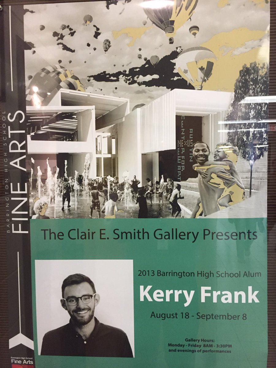 Ty Gorman (@tygorman_edu) on Twitter photo Come see former <a href="/BarringtonXC/">Broncos Distance</a> great Kerry Frank's work being featured at Claire E Smith Gallery <a href="/bhs220/">BHS</a>.  A brilliant blend of art & design Come see former <a href="/BarringtonXC/">Broncos Distance</a> great Kerry Frank's work being featured at Claire E Smith Gallery <a href="/bhs220/">BHS</a>.  A brilliant blend of art & design