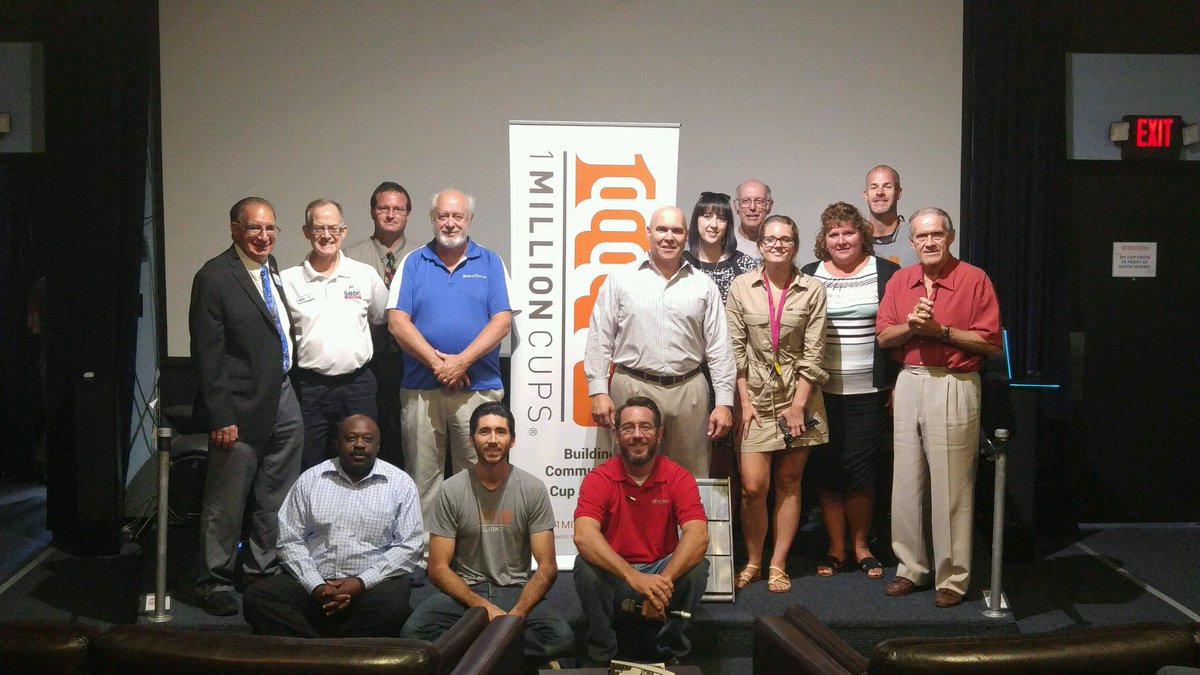 1MillionCupsDAB's tweet photo. Thanks David Toon, #Founder of Energy Smart for sharing your #startup w/Volusia's #entrepreneurship community #1MCDaytona #LaunchFlorida https://t.co/Jwdelit0HQ