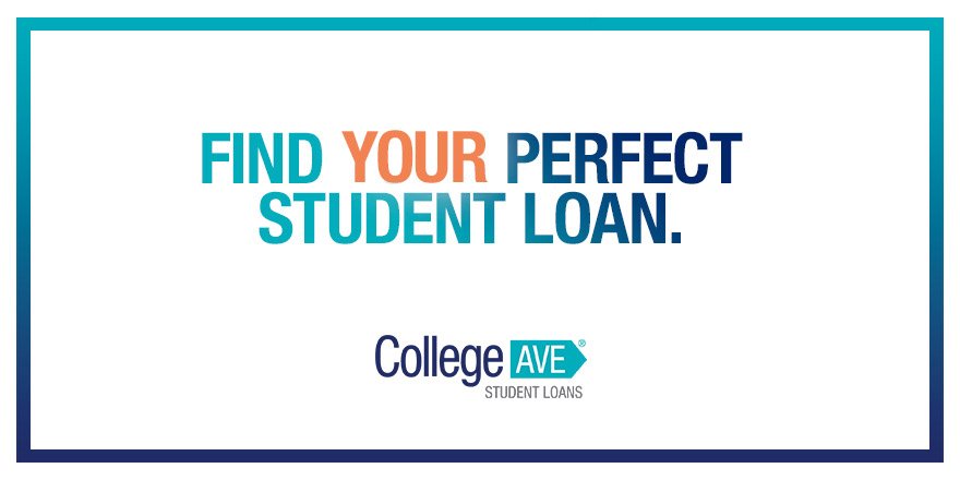 You’re three steps away from finding your perfect student loan. Apply now with <a href="/CollegeAveLoans/">College Ave</a>. bit.ly/2un9qfZ
