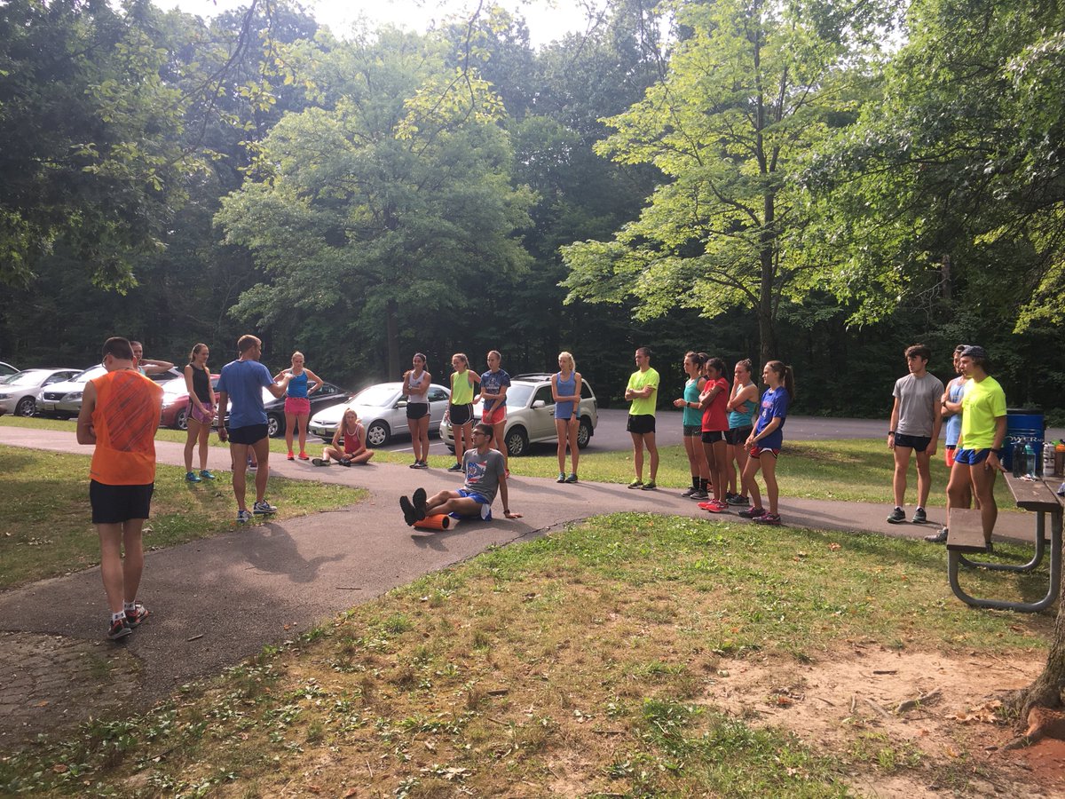 OWU_TFXC's tweet photo. Day 6 of Pre-Season Cross Country Camp. 
Getting ready for some hills workout.
Go Bishops!!! https://t.co/xjSAN9CLZo