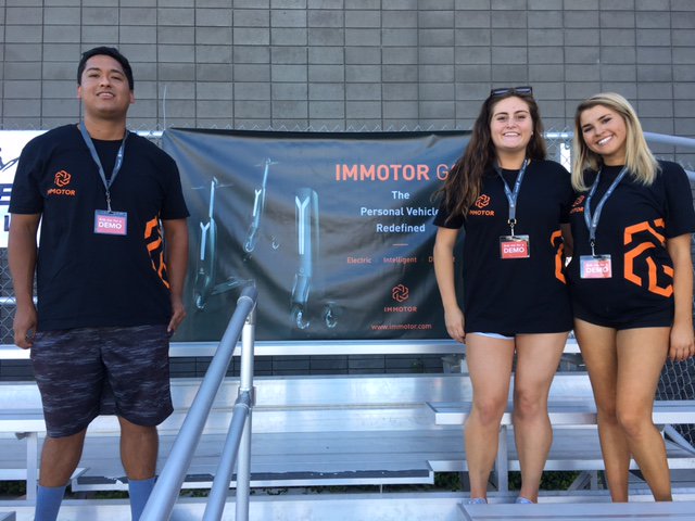aroundcampusgrp's tweet photo. Our ambassadors Matt, Isabel, and Sara had a great time with @Immotor_inc at @UofA last night for Meet Me at the REC! https://t.co/v5KufxF3Jg