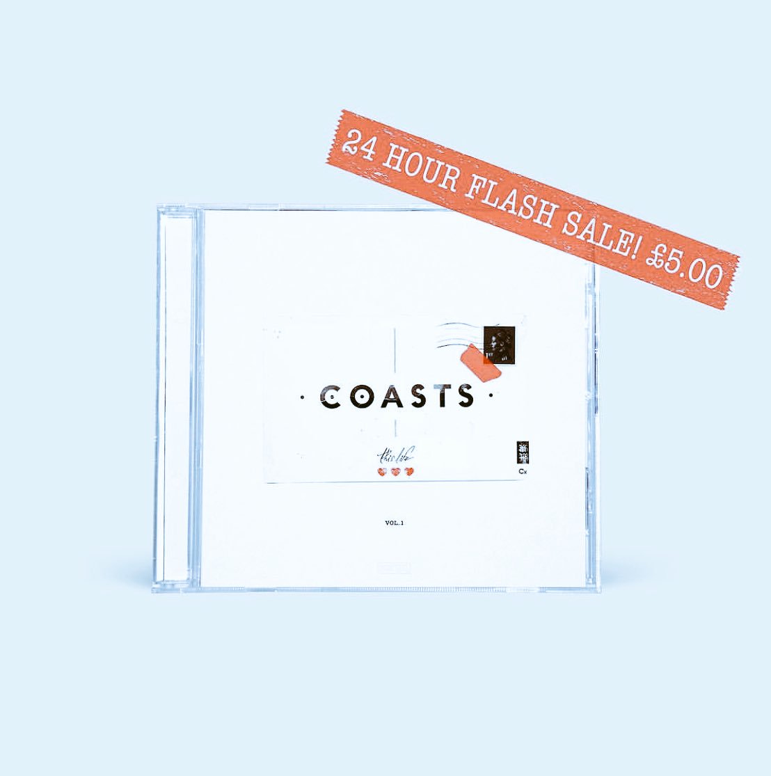 JimmyCoasts's tweet image. Hey Twitter birds. Get this album in your life before 3pm GMT tomorrow. Big love 👊🏻 x 
hightime.io/collections/co…