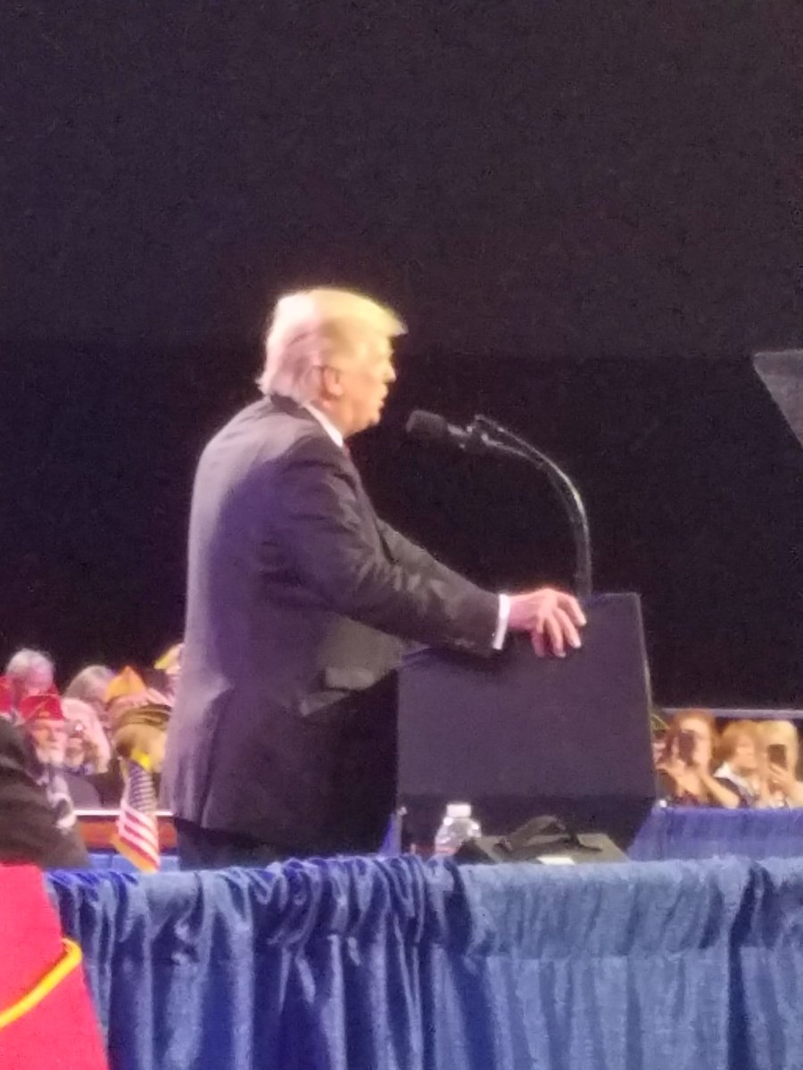 President (@nasdvapres) on Twitter photo Honored to be at <a href="/AmericanLegion/">The American Legion</a> Convention as our President speaks to those who have worn the cloth of our Nation. Honored to be at <a href="/AmericanLegion/">The American Legion</a> Convention as our President speaks to those who have worn the cloth of our Nation.