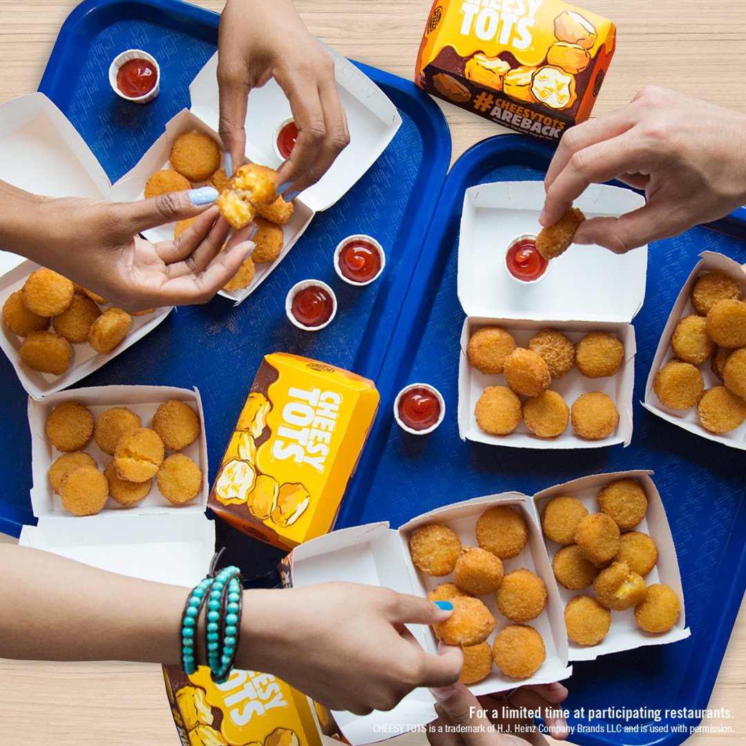Cheesy Tots Burger King Indonesia