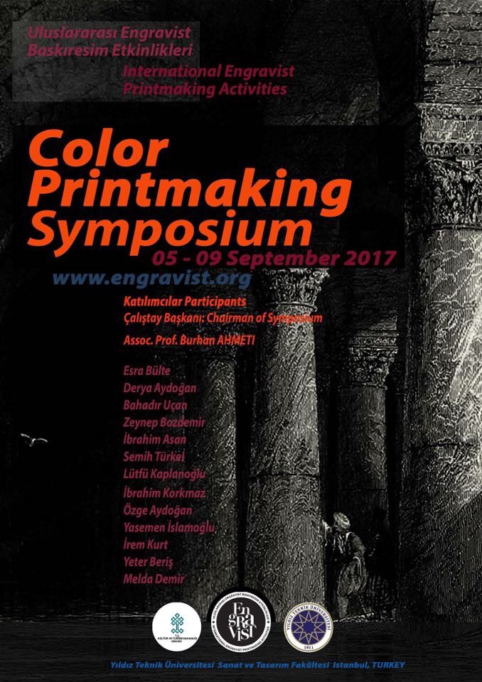 Engravist Gravür Çalıştayları, 5-9 Eylül tarihlerinde Doç. Dr. Burhan Ahmeti - Renkli Gravür Çalıştayı ile devam edecek. Katılım ücretsiz.