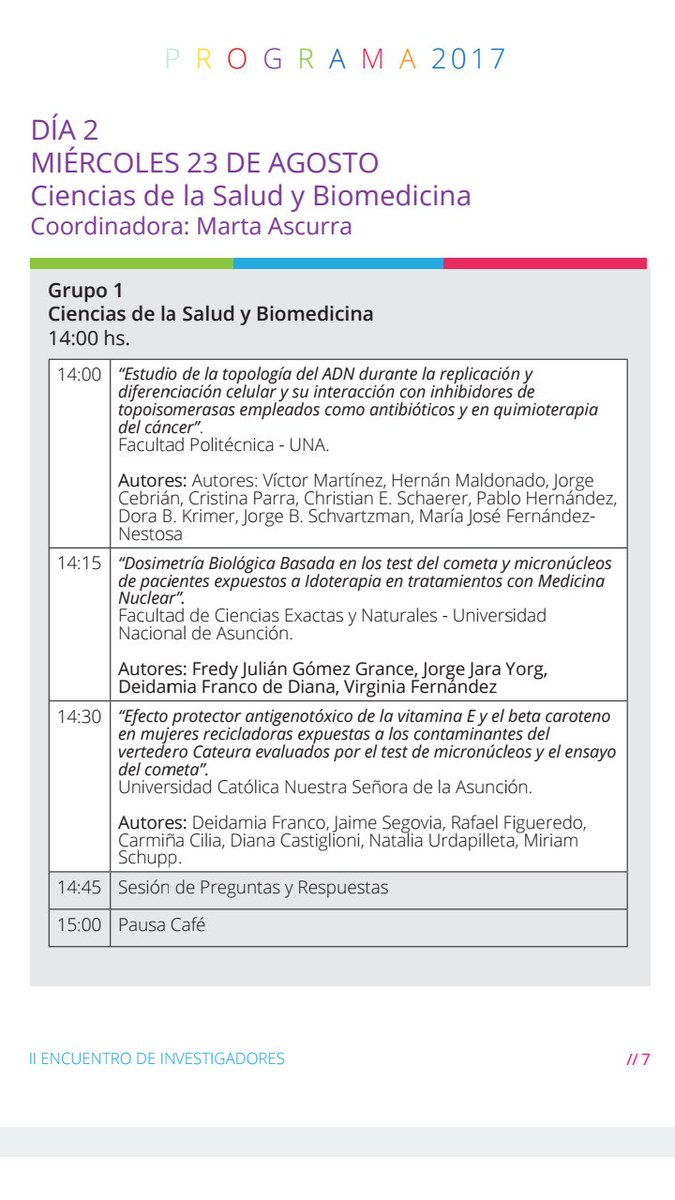Sociedad Científica del Paraguay tweet media