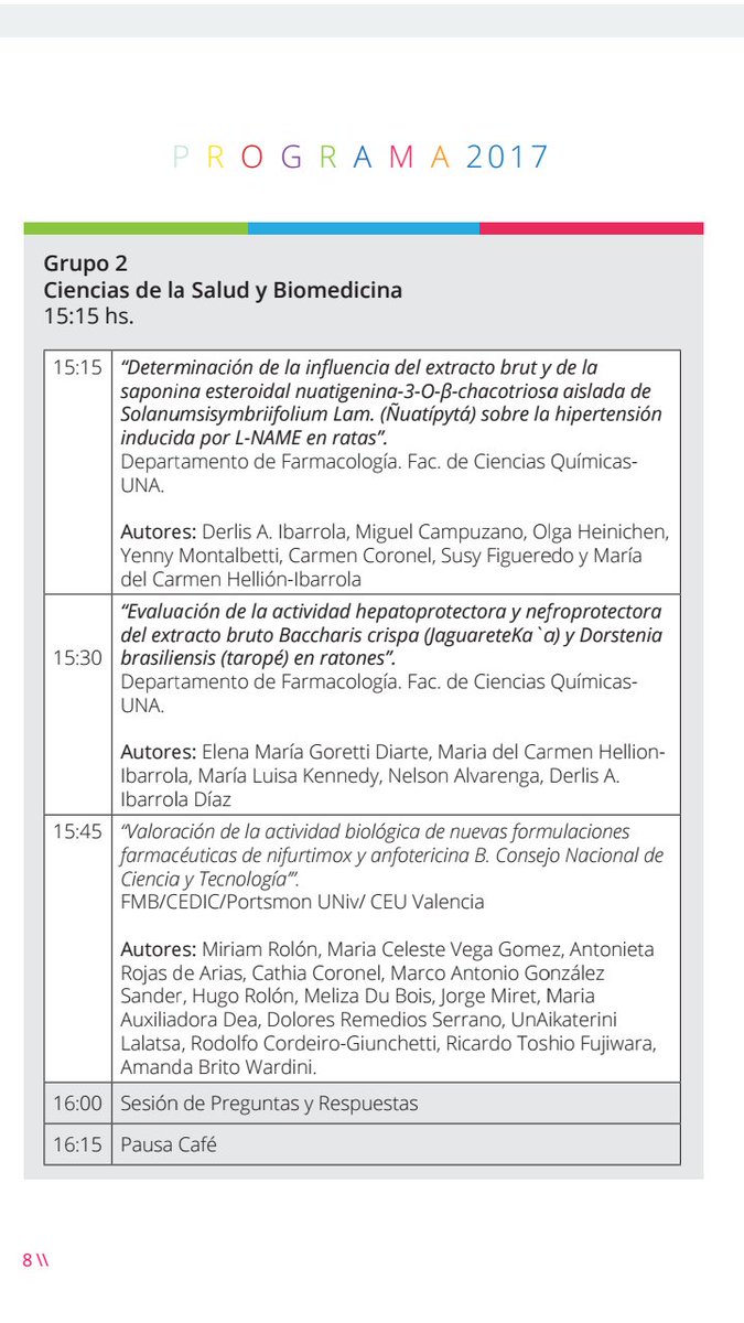 Sociedad Científica del Paraguay tweet media