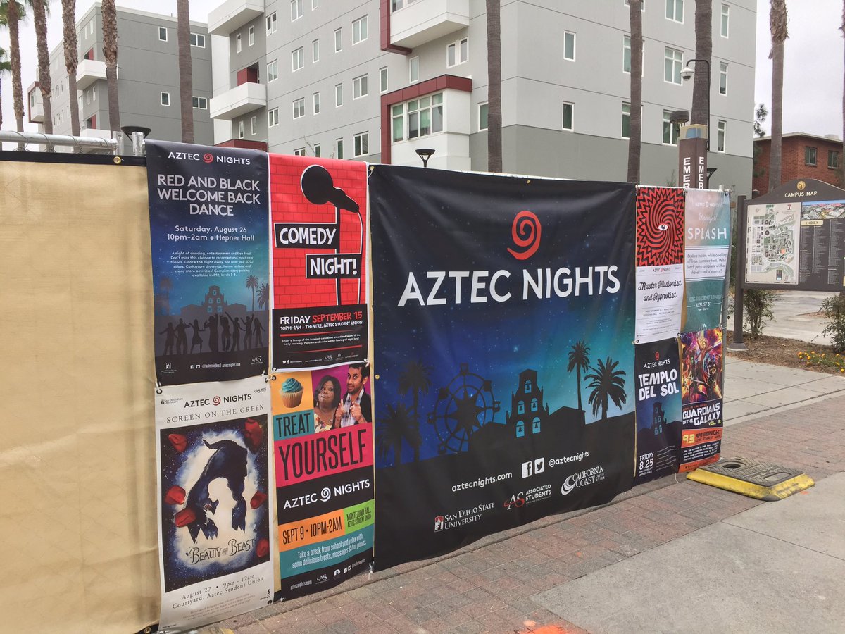 aztecnightssdsu's tweet photo. Mark those calendars, Aztec Nights start this weekend! #welcomeback https://t.co/ENDOrKP2uZ
