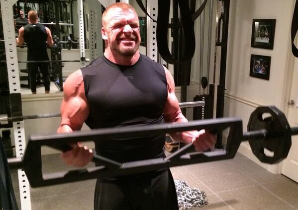 Triple H tweet media