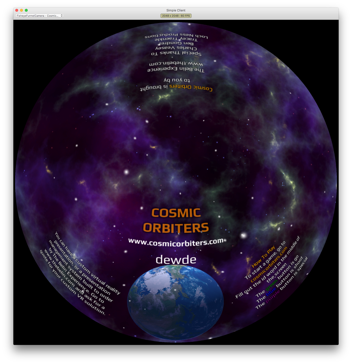 Cosmic Orbiters (@cosmicorbiter) on Twitter photo If you have a #fulldome, get a FREE copy of <a href="/CosmicOrbiter/">Cosmic Orbiters</a> for fulldomes with PC + Spout or Mac + Syphon cosmicorbiters.com If you have a #fulldome, get a FREE copy of <a href="/CosmicOrbiter/">Cosmic Orbiters</a> for fulldomes with PC + Spout or Mac + Syphon cosmicorbiters.com