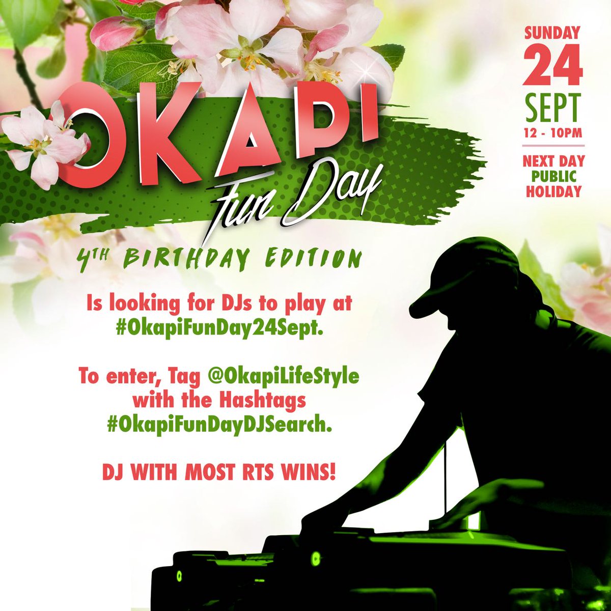 MRALLSAUCE's tweet photo. Please RT so I can share the SAUCE at  @OkapiLifestyle
#OkapiFunDayDJSearch

Also Tune into @Powerfm987 Friday to hear a mix by yours truly🙏 https://t.co/TUPDW8sLP7