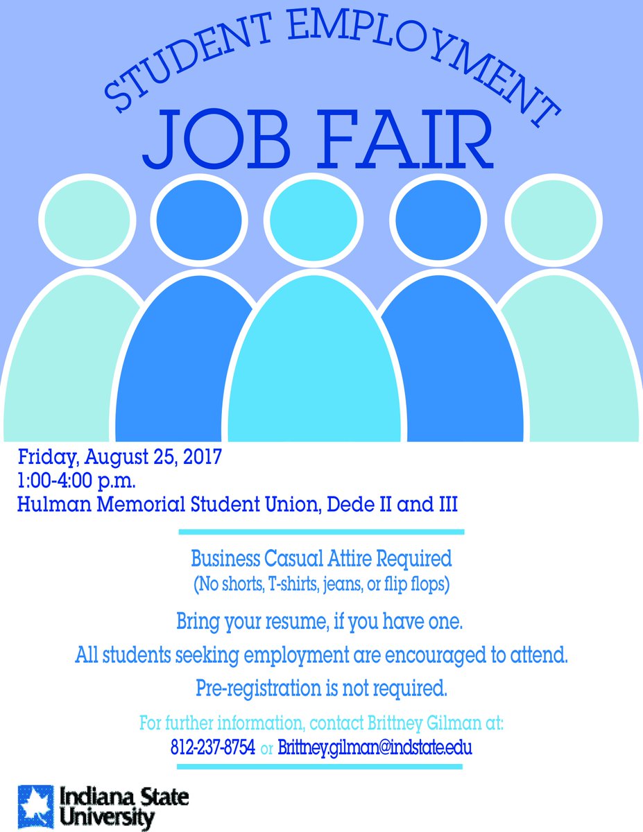 Job Fair. Be there. Be Business Casual. #JobsOnJobsOnJobs