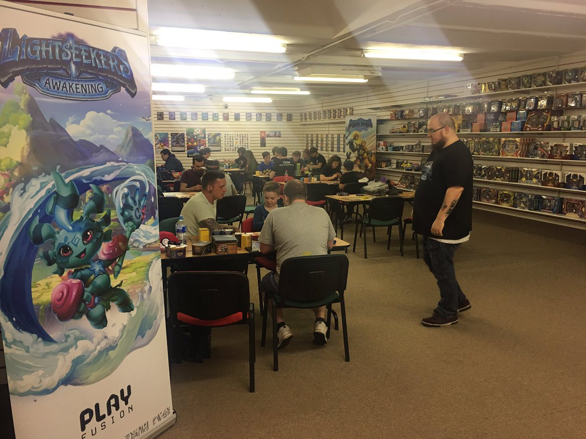 ChaseGamesUK's tweet photo. What an amazing day today has been! A massive thanks to @lightseekers for sending 2 amazing members of your crew to our shop! https://t.co/lShxULHTcQ