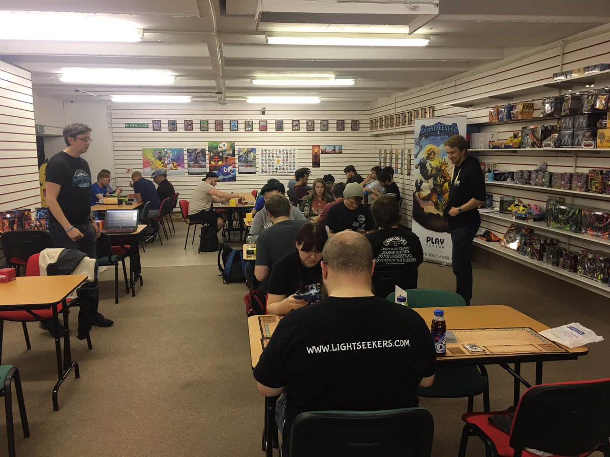 ChaseGamesUK's tweet photo. What an amazing day today has been! A massive thanks to @lightseekers for sending 2 amazing members of your crew to our shop! https://t.co/lShxULHTcQ