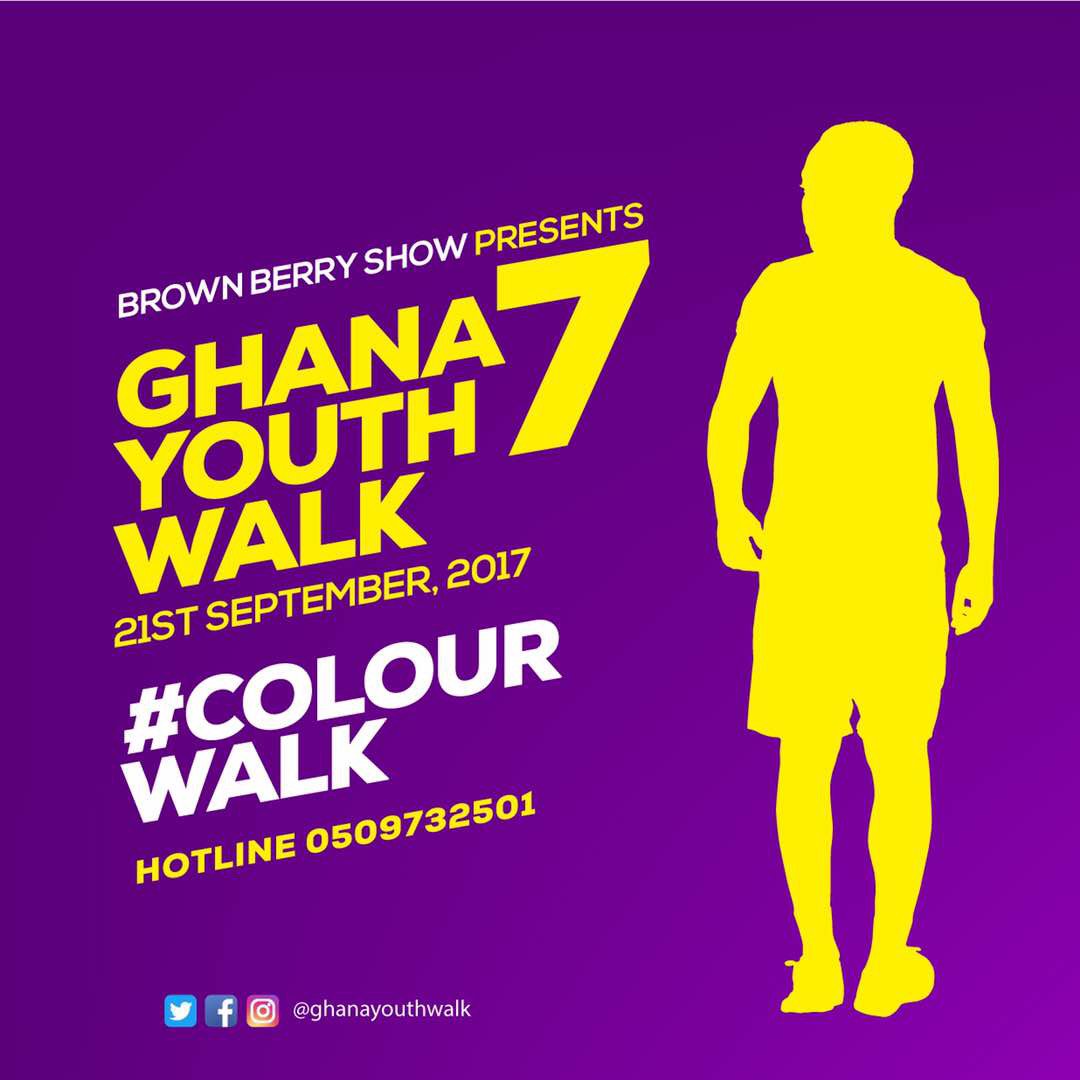 CampusKonnectUG's tweet photo. This year's theme for #GhanaYouthWalk is #ColourWalk 
Don't miss it https://t.co/0lYA0FAHfX