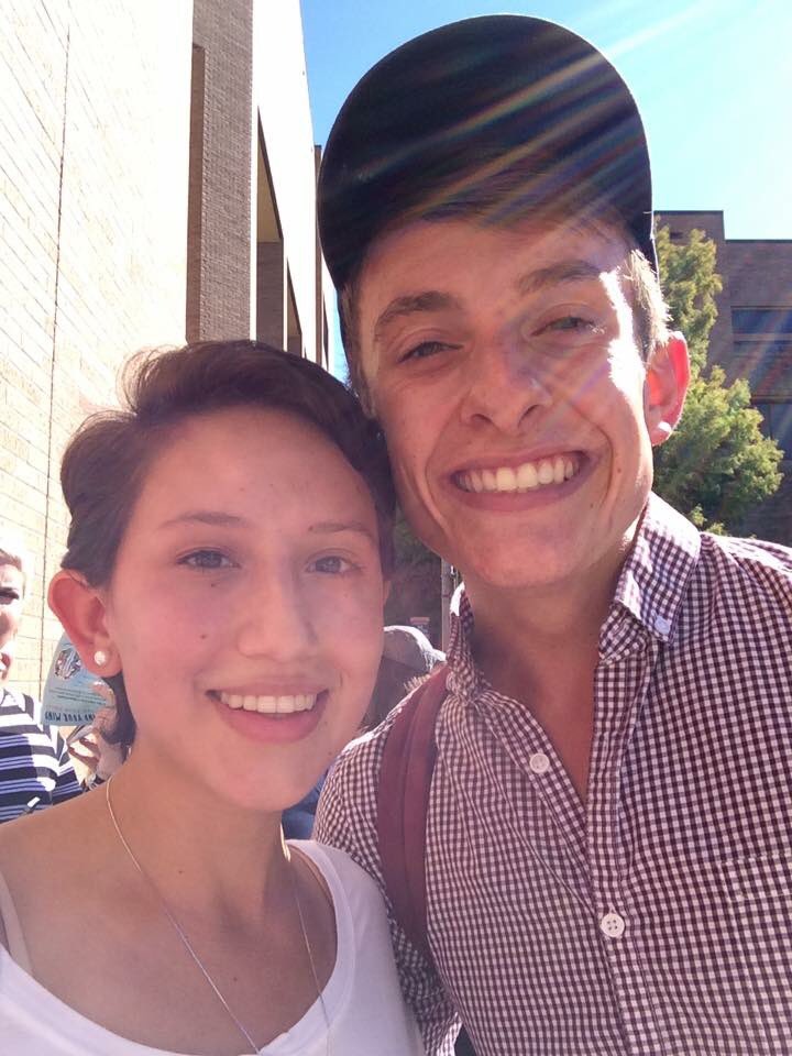 hookemarts's tweet photo. She loves attending the various shows that come through Bass &amp; meeting the actors after the show at the stage door! @JoshuaBurrage3 https://t.co/lAapVFV0Nm