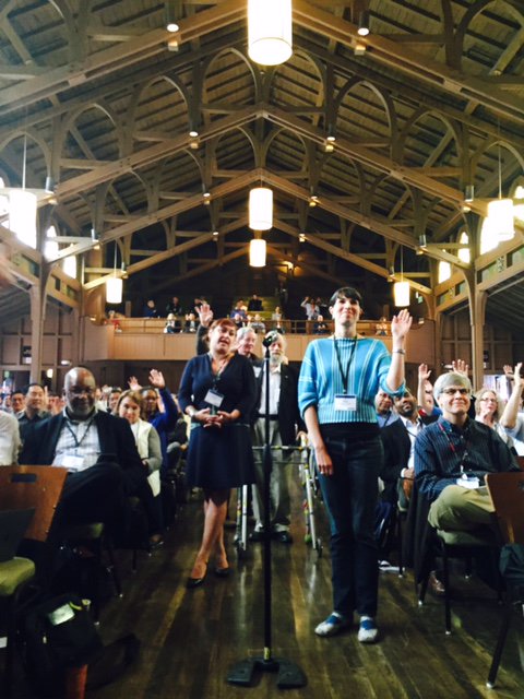 ITS_UCDavis's tweet photo. Where the #Asilomar2017 #transportation & #energy policy conference gets most engaging: Q&A between speakers & attendees! @NASEMTRB https://t.co/4mrMz9gk4s