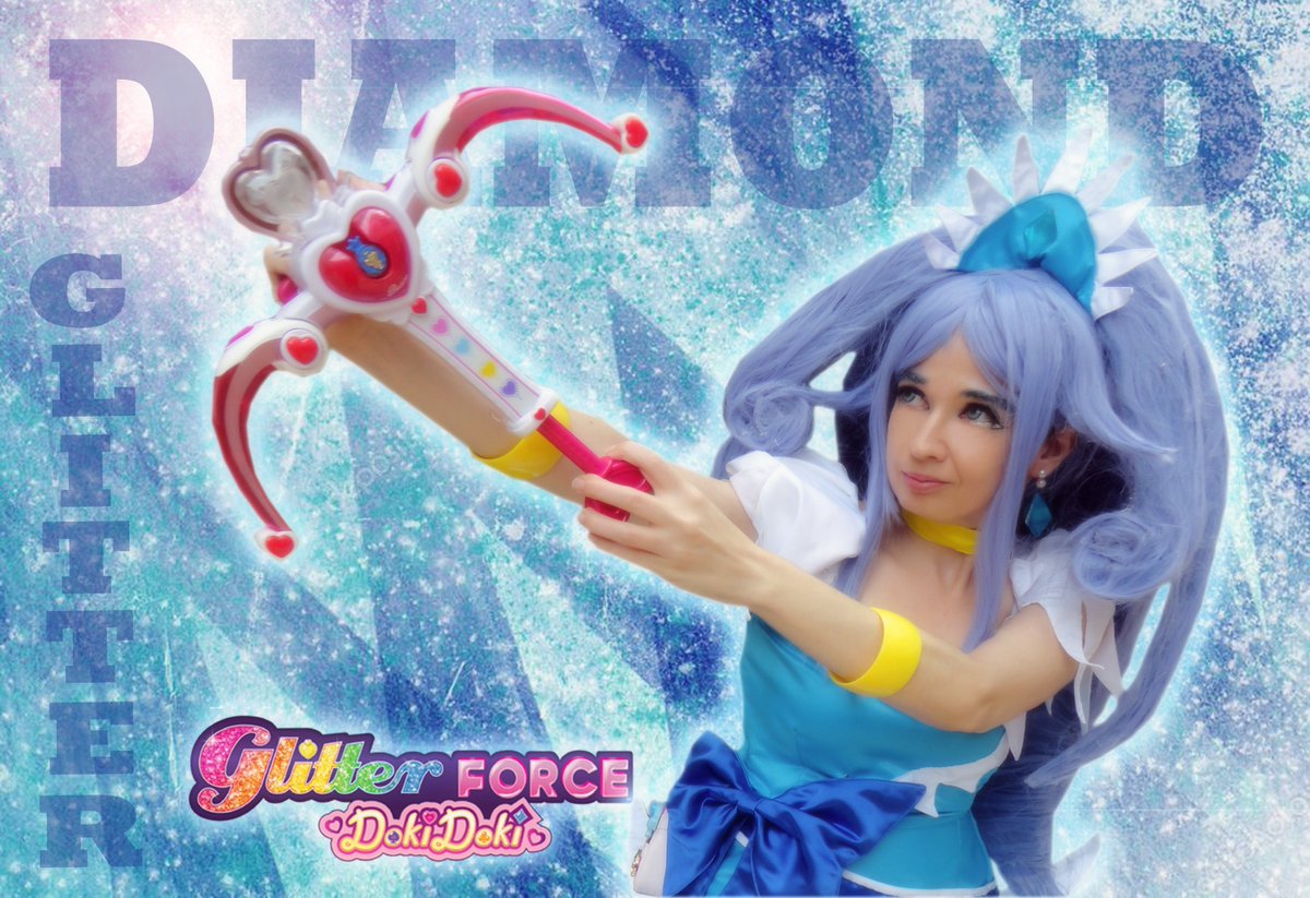 GLITTER FORCE ARROW ~ DOKI DOKI!! #glitterforce #glitterforcedokidoki  #curediamond #glitterdiamond My cosplay video: https://t.co/sPwymm4dX3