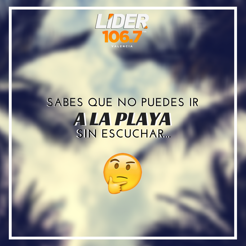 ¿Cuál es esa canción que es, por ley, la que hace inolvidable tus viajes a la playa?😎