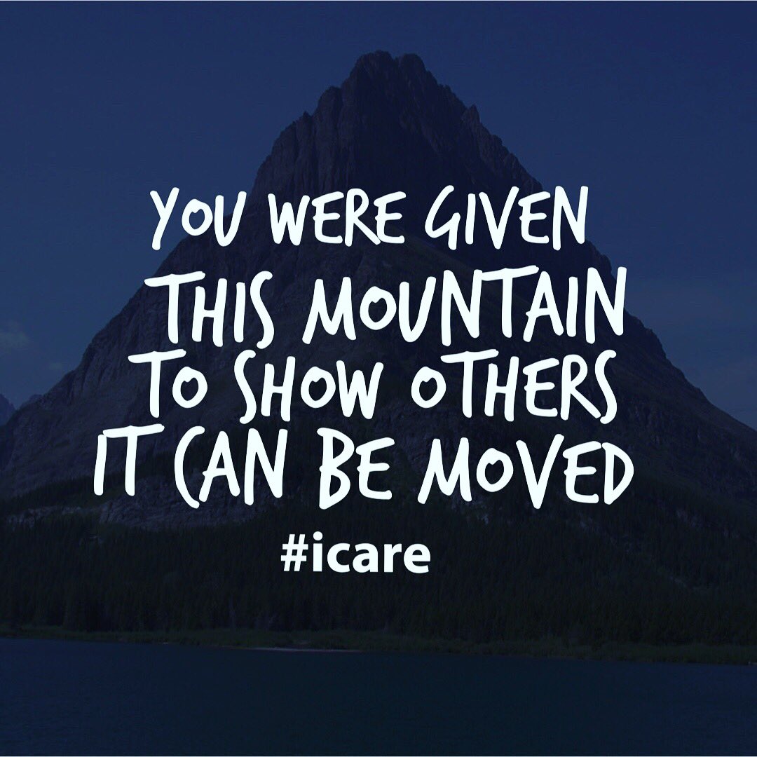 You've got this. 💙 #yougotthis #icare