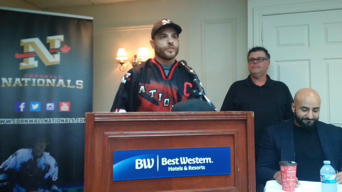 BREAKING: @cornwallnats sign Ahmed Mahfouz, 3 time @TheFHL champion. https://t.co/RK6JsDFlow