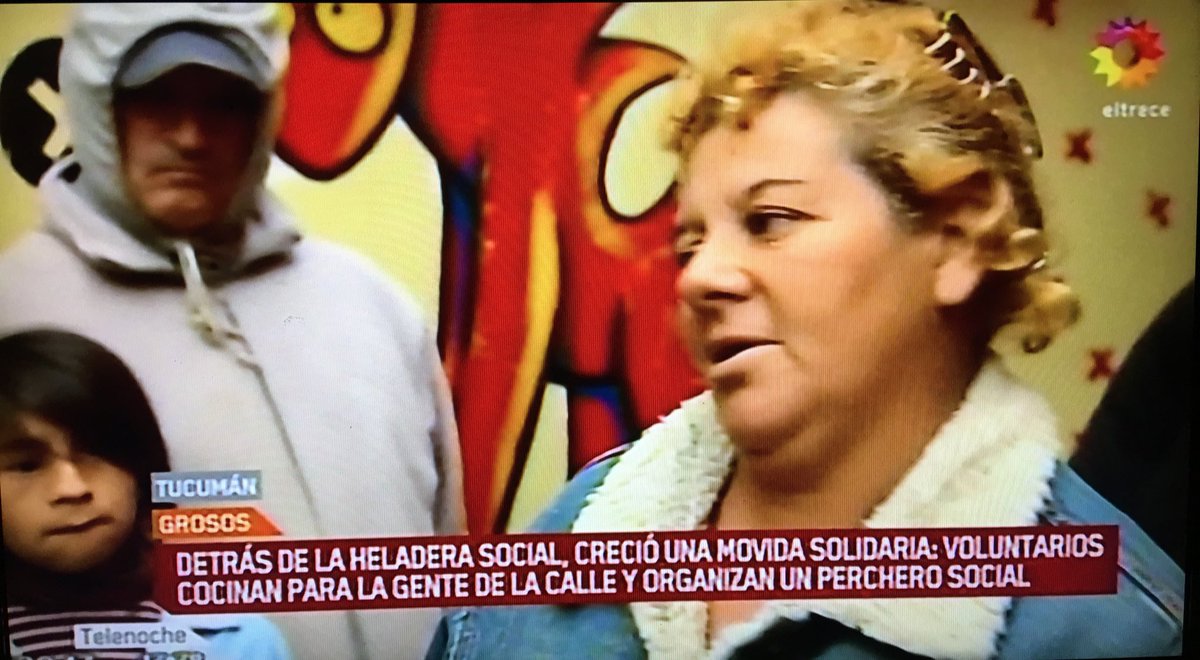 gastonmarraOK's tweet photo. No se pierdan ahora en Telenoche con @marialauratv las historias de solidarios en Tucumán #PercheroSocial
Fernando Rios MUY CAPO! Tan GROSO https://t.co/vkZSRQdUvY