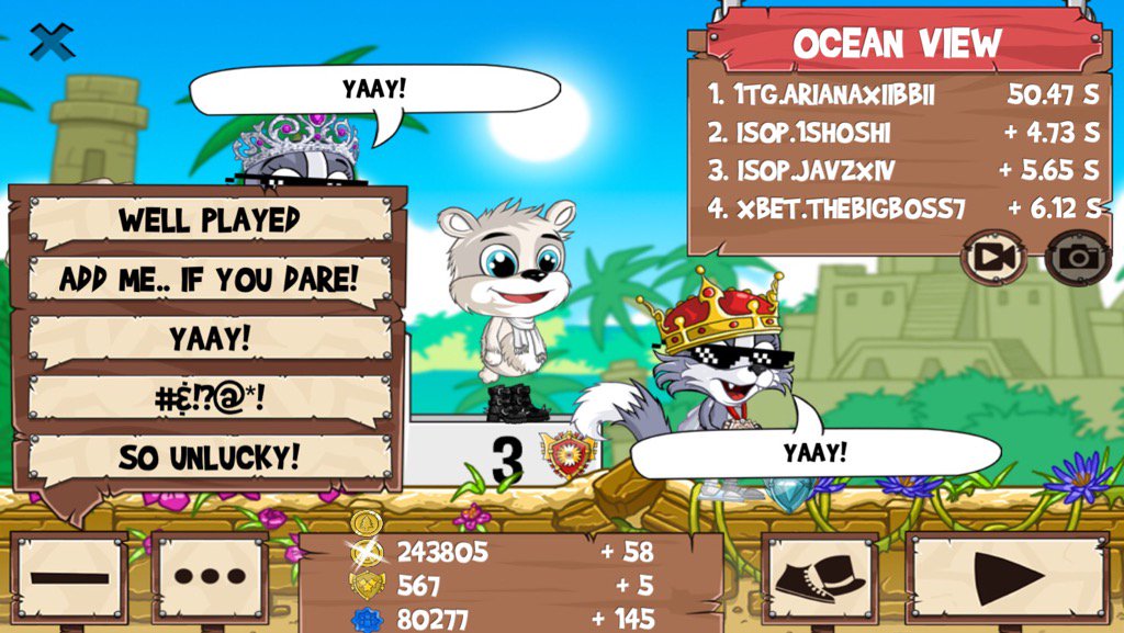 hashemi20's tweet photo. All those guys just got washed #funrun2 #1Shoshi #JavzXIV #Thebigboss7 https://t.co/giKcqHSiK9