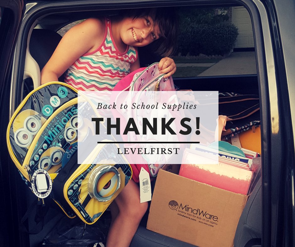 DallasCASA's tweet photo. It's back to school time! Many more kids in foster care will have new backpacks stuffed with supplies thanks to @LevelFirstIns #DCPartners https://t.co/K4MAnjKf8i
