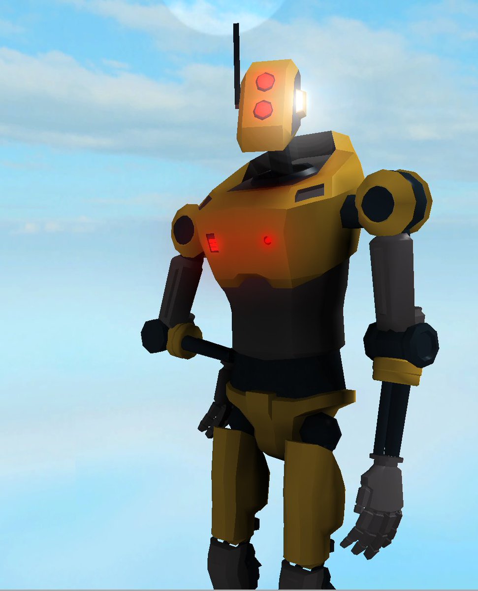 NovaulisRBLX's tweet image. My entry for the #RobotBuildingContest. Took me a little over two days to complete. Wish me luck! #RobloxDev