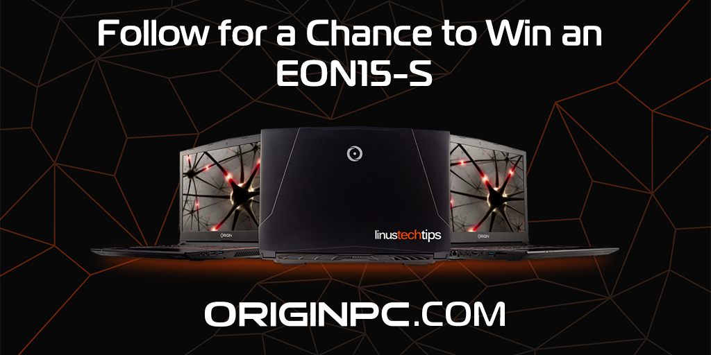 We've teamed up with @LinusTech to giveaway an EON15-S! Video here: youtu.be/LHU_-MP-g7s Sign up here: goo.gl/k54X5E