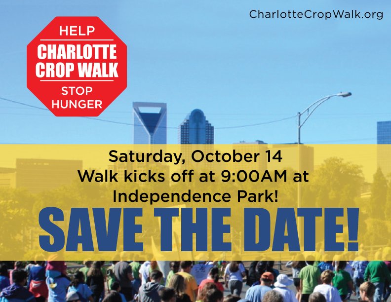 CLTCROPWalk's tweet photo. Did you know anyone can start a Walk Team and #WalkWithUs on October 14? Sign up now at https://t.co/dxXVPDHwV5! #CLTCropWalk https://t.co/QH7TdP8Qrk