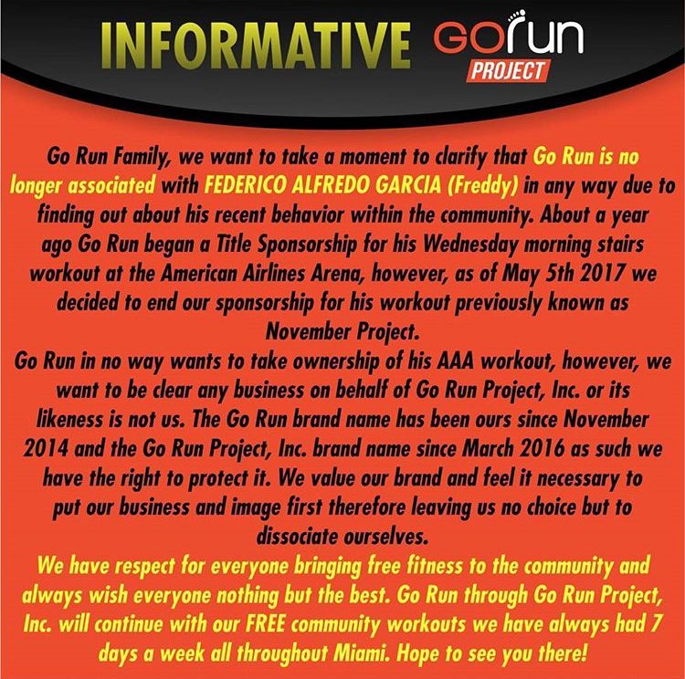 GoRunMiami tweet media