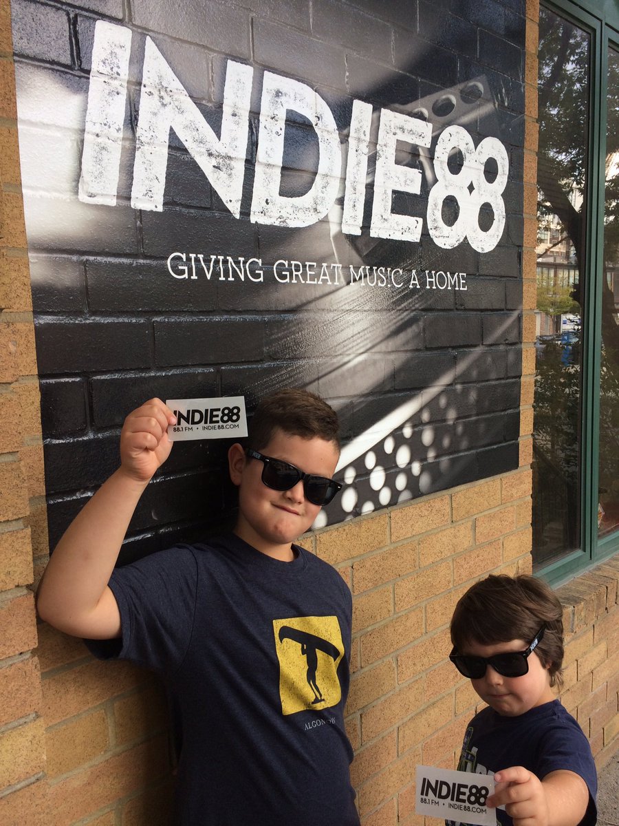 Just picked up some winning Ben Folds tickets and some sweet swag <a href="/Indie88Toronto/">Indie88 - Toronto's Modern Music 88.1FM</a>.  Happy kids = happy Dad.  Thanks!