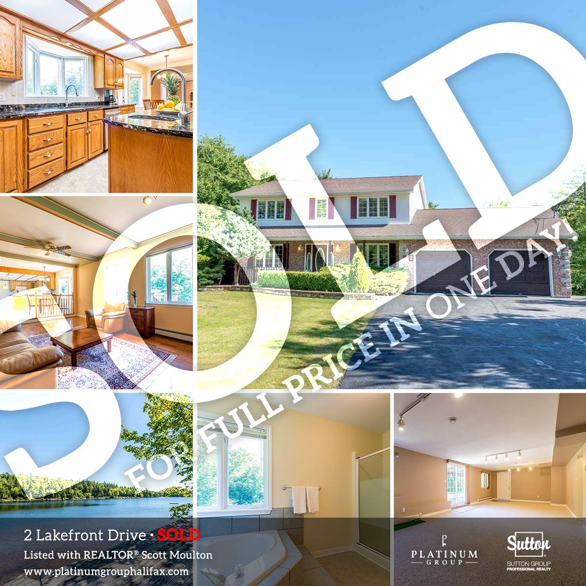 PlatinumHalifax's tweet photo. Scott's listing #SOLD for FULL PRICE in ONE DAY! A huge congratulations to the sellers and the buyers! 🏡✔️#PlatinumGroup #TopProducingTeam https://t.co/Guxhzlmumk