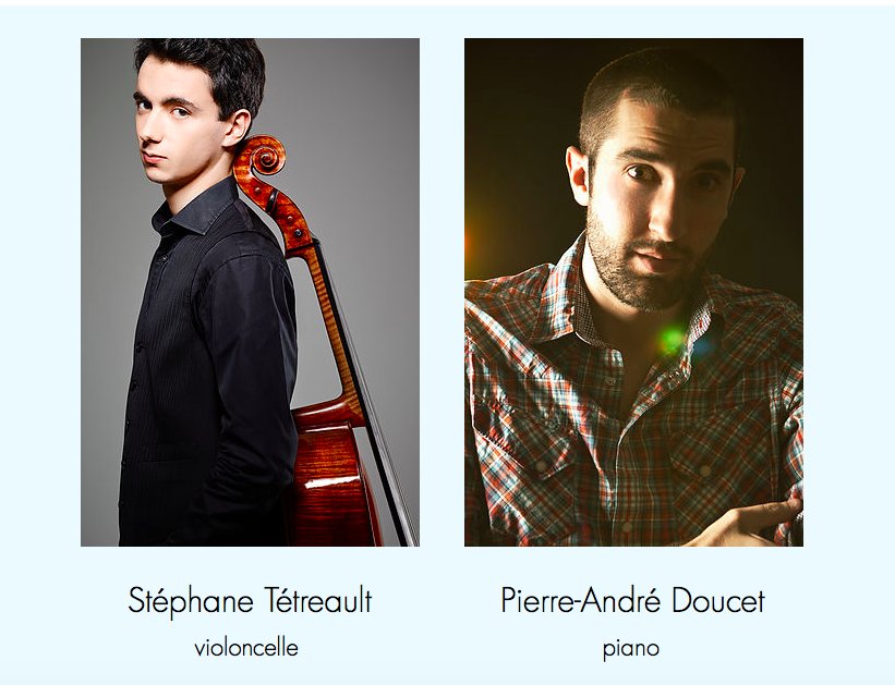 etemusical's tweet photo. Stéphane Tétreault et Pierre-André Doucet en concert DEMAIN à 19 h 30. Causerie pré-concert P. Erik Oland. https://t.co/K8zgVinmK8 https://t.co/xLEgrJpPq3