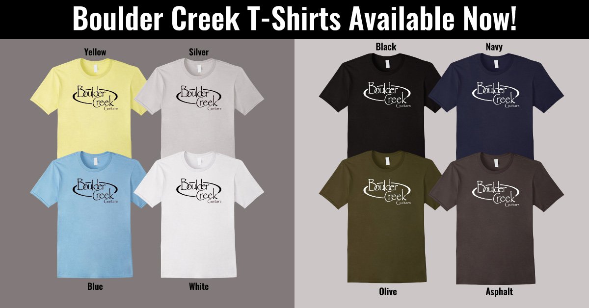 Get your Boulder Creek shirts today. Available in a variety of sizes and colors. We appreciate ya! ow.ly/7gx450dCbDs