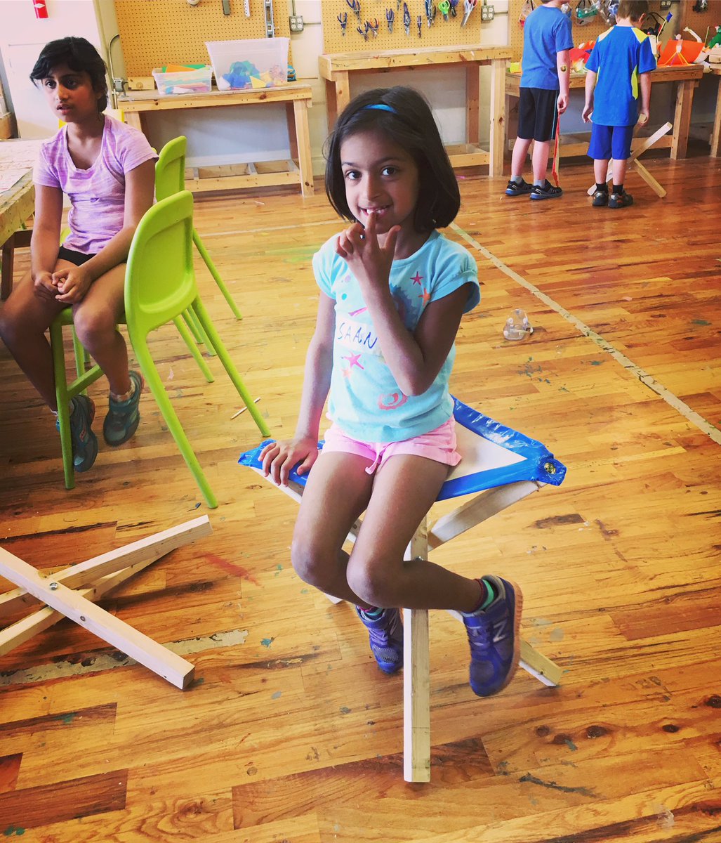 BitSpaceChicago's tweet photo. #camping #chairs are complete!
#bitspace #bitspacechicago #create #build #design #diy #summercamp https://t.co/znBRvKM8EU