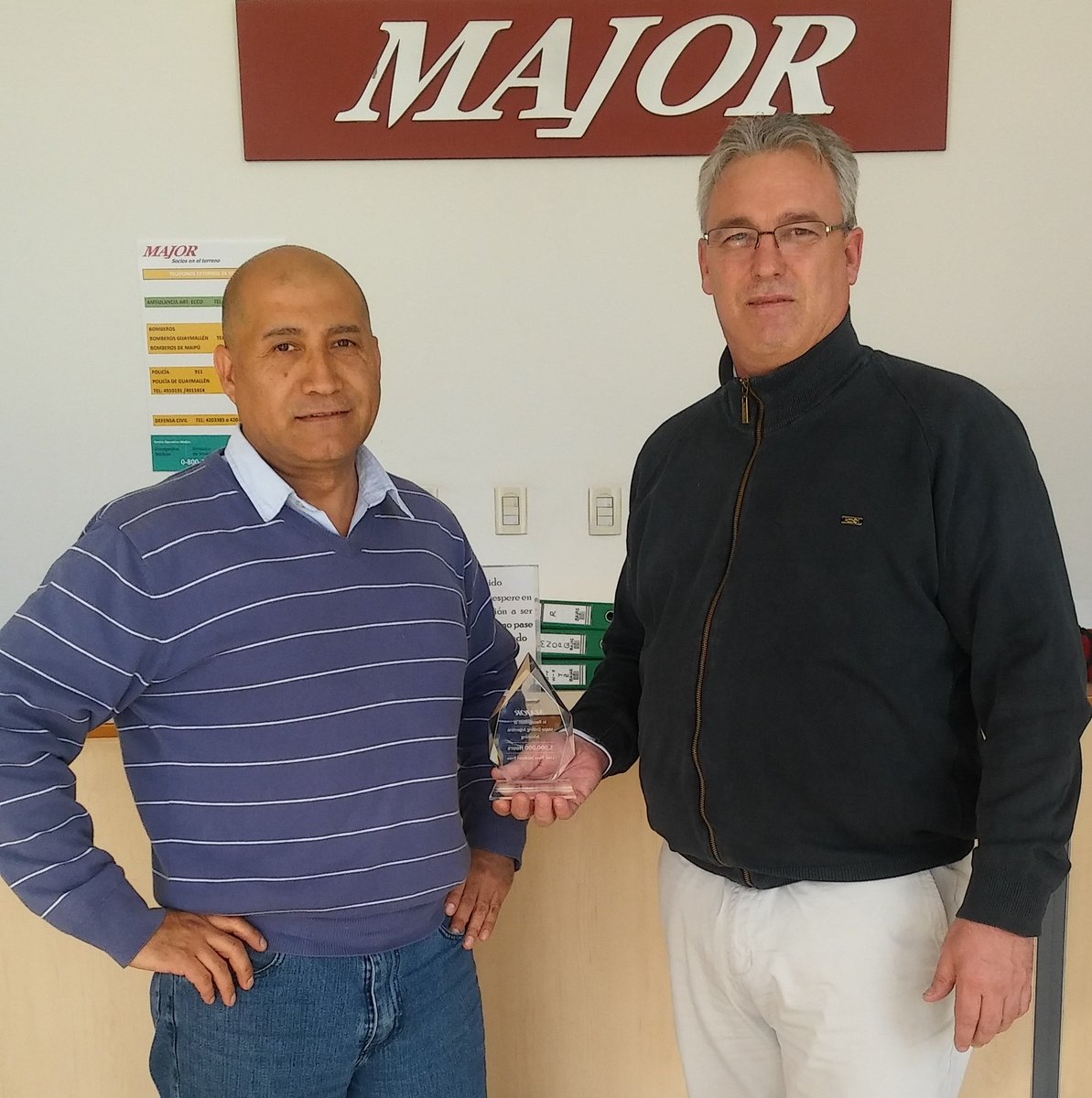 MajorDrilling's tweet photo. Congratulations to our crews in Argentina-1,000,000 hours without a lost time injury.  #mining #safety #Argentina https://t.co/0DBYtRS9jH