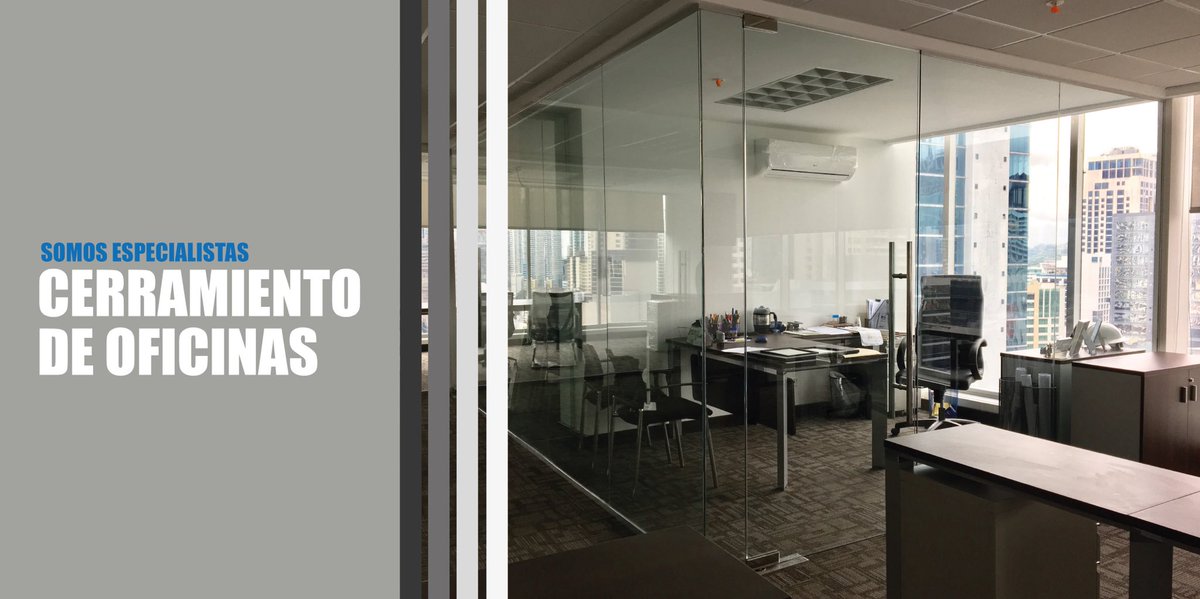 En Interglass somos especialistas en diseño, fabricación e instalación de cerramientos y divisiones de oficina en vidrio templado.