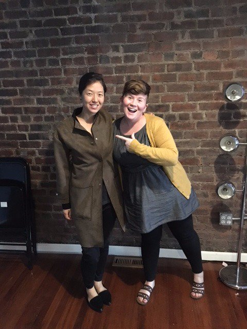 Thank you Liz from <a href="/onlinesosorg/">OnlineSOS</a> for speaking to our staff today about your important work combatting #onlineharassment. Great to have you!