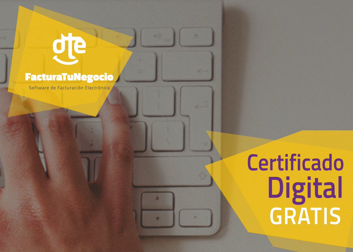 facturanegocio's tweet photo. Inscríbete ahora y lleva gratis el Certificado Digital! https://t.co/37IYowOA96 #facturacionelectronica #dte https://t.co/gDJTYMfqI5