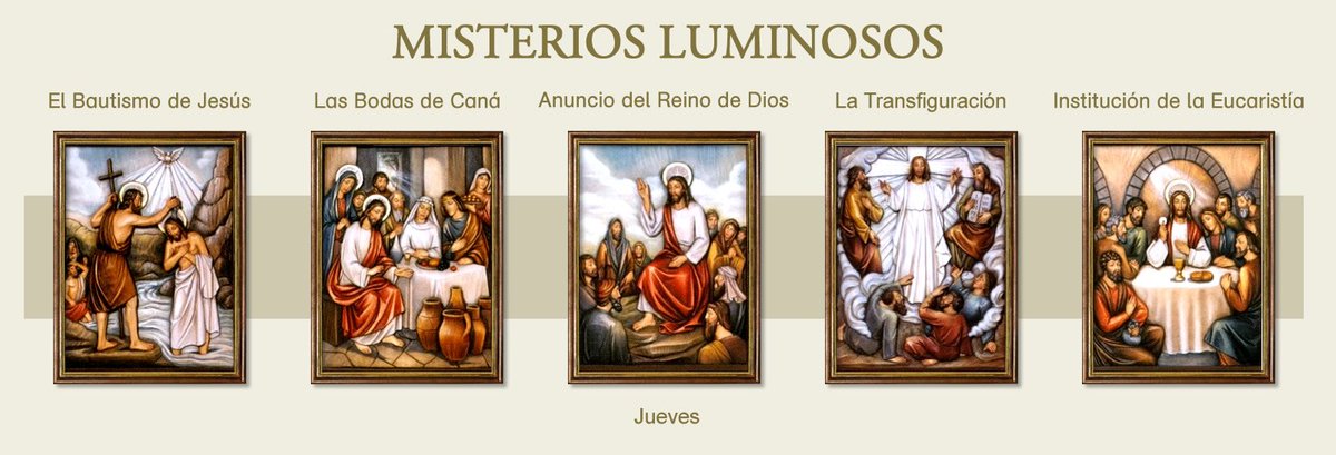 Rosario de Granada on Twitter: "Hoy #JUEVES rezamos los Misterios ...