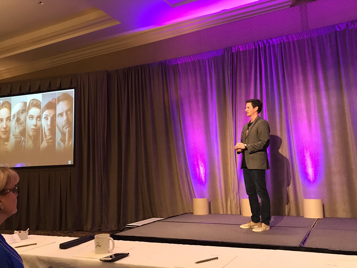 eileencanady's tweet photo. Nice presentation @joeDmarti. Keep drinking that chocolate milk. @Nestle. #Confluence17 #sykes https://t.co/FxJLQRHfqy